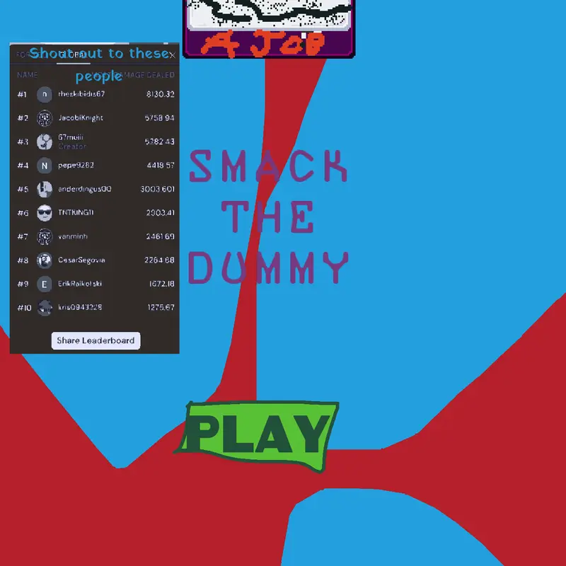 Smack the dummy by @blueintern