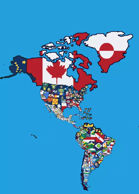 Map And States by @Aqusoe