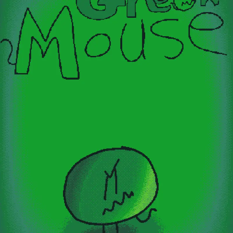 Green Mouse! by @AdamIsLike