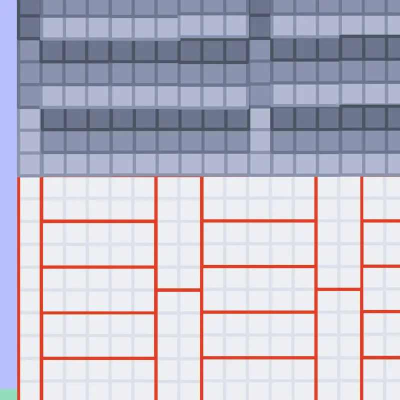 Numberblocks tower by @Dwabe16point25