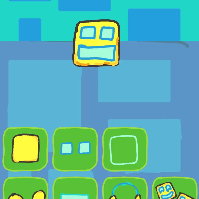 Create your cube!🔥 by @cubito_geometry_dash