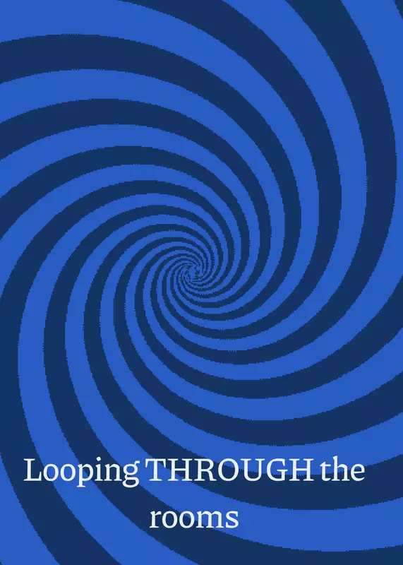 Looping through the rooms by @rooster_rudy21