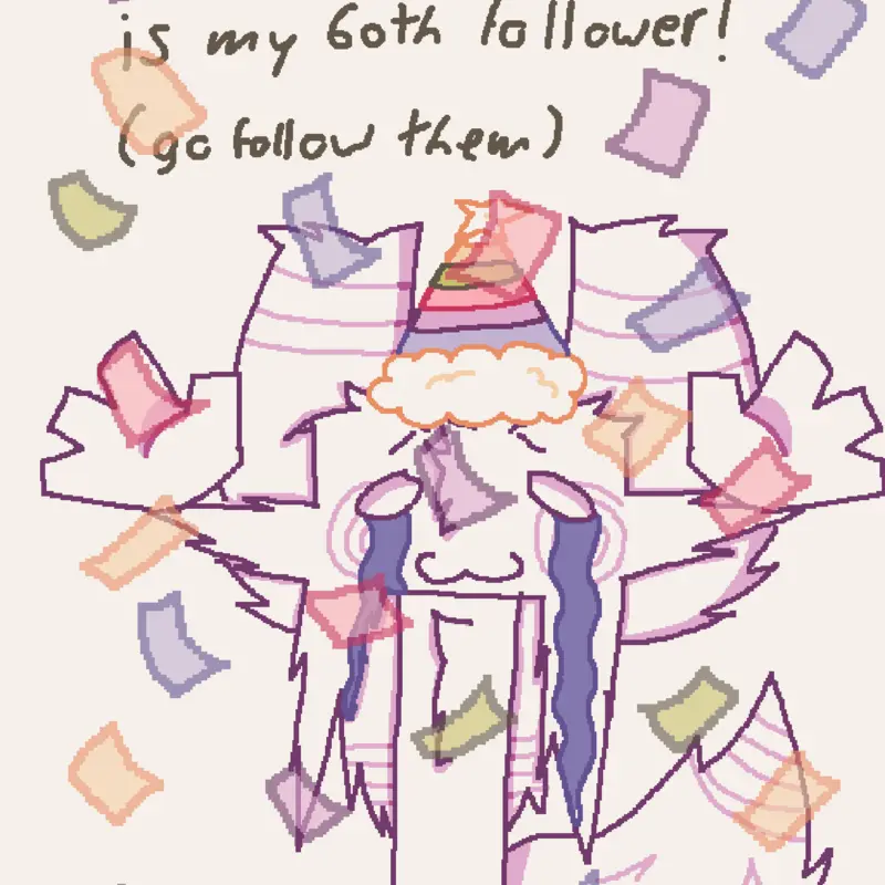 60 followers! by @coco_original