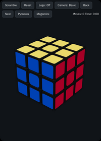 Rubik's cube simulator