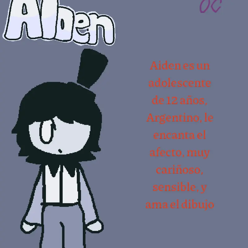 Oshii un nuevo OC by @Iamyr