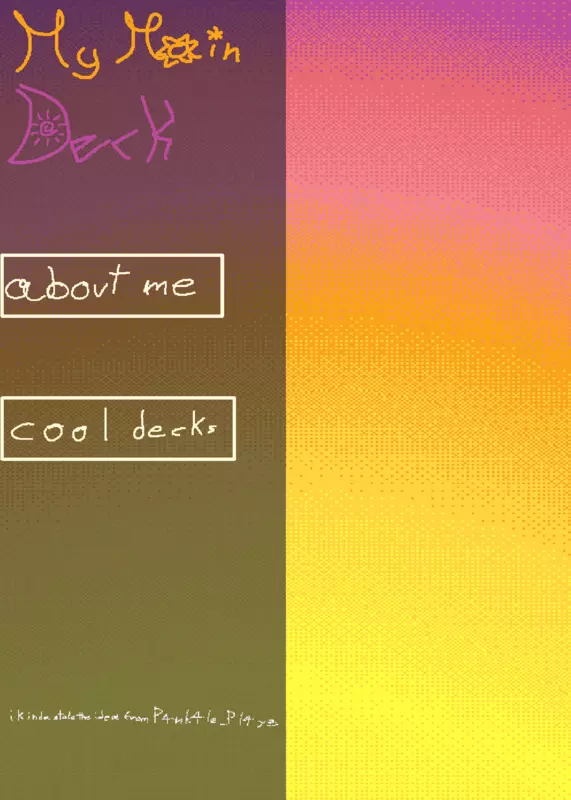 MY MAIN DECKKKKK but remastered by @TheOriginal_Oreo