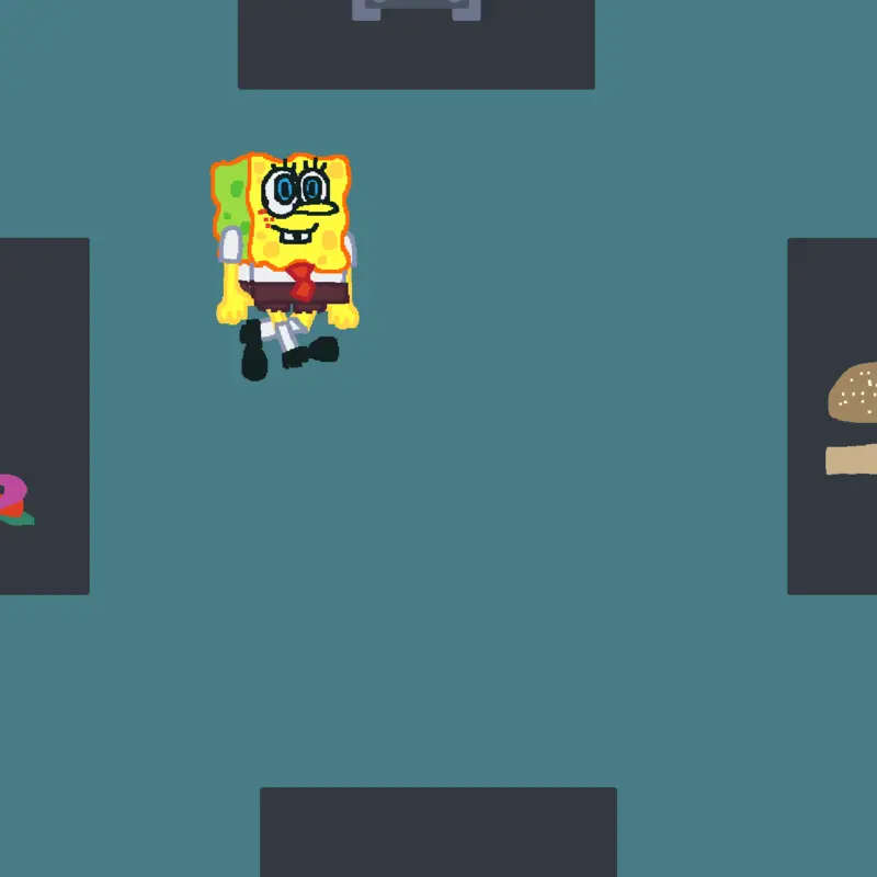 SpongeBob in the Krusty Crab by @robux_bloxer