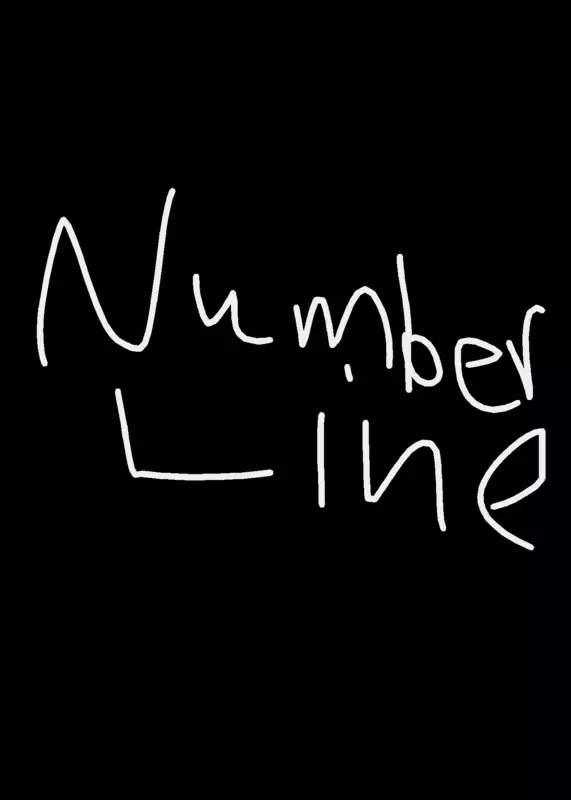 Number Line by @Chris_Musa_142857