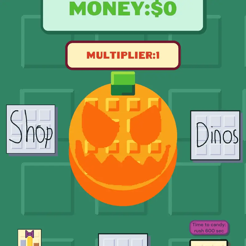 🎃 | Click a button for Dinos🦖 by @RevYtrem