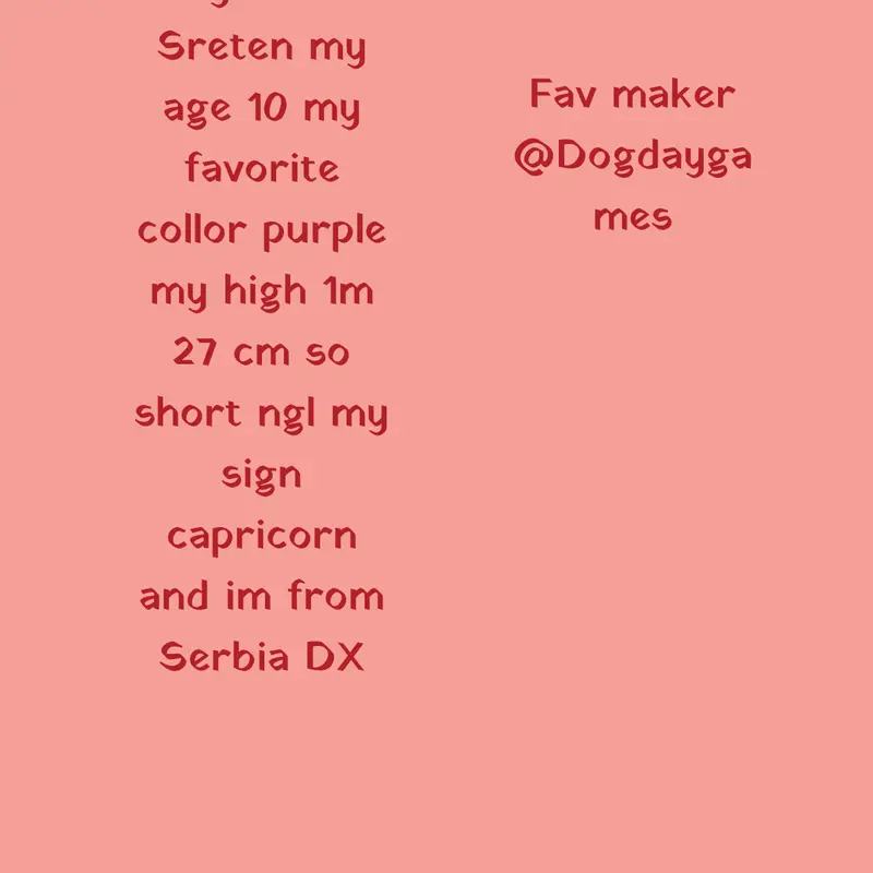Game by @Sreten