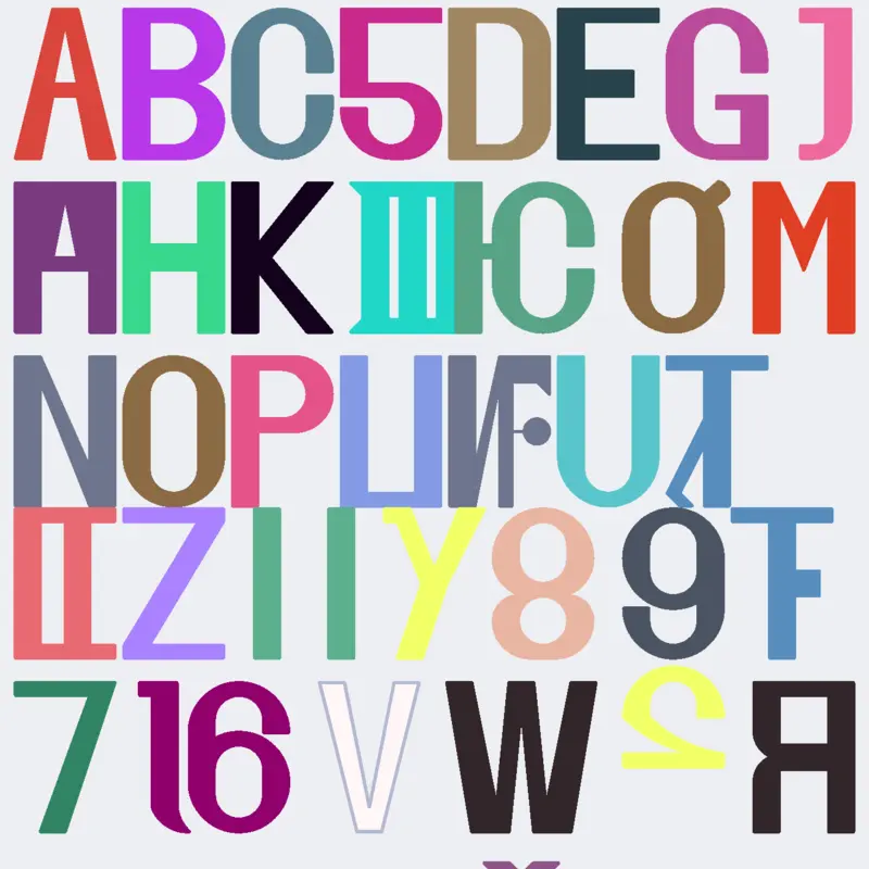 Extended Alphabet by @UnicodeFuture