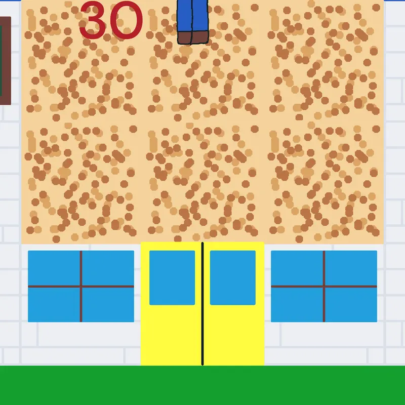 Baldi but bad gos crazy by @testworld