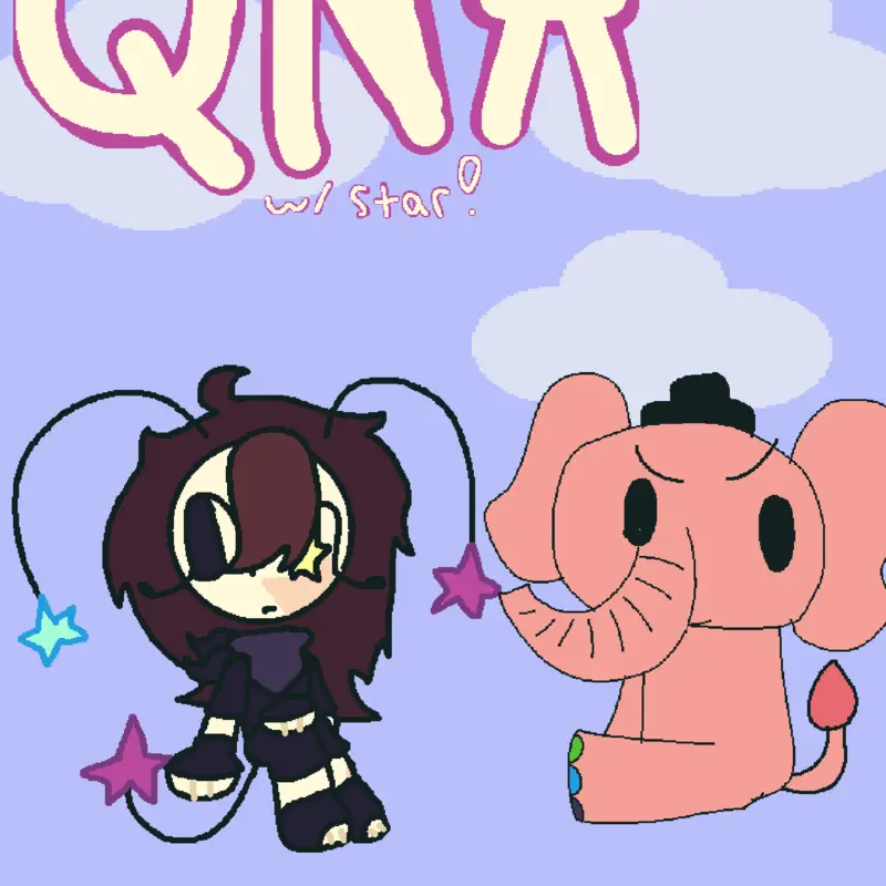 Elephant Friend by @PinkElephantGuy