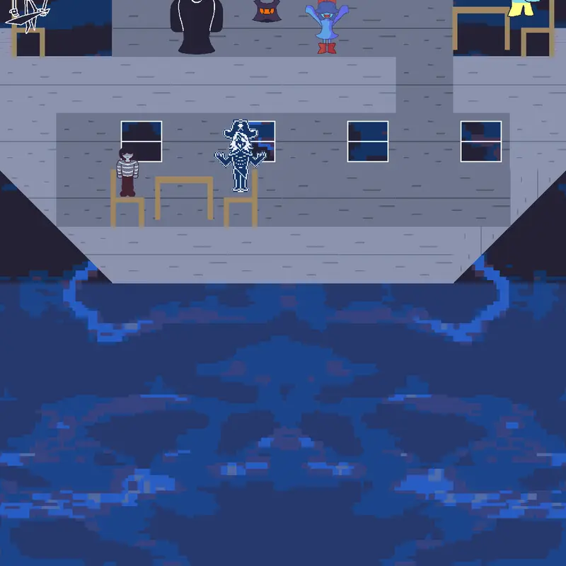 Deltarune chapter 7 trailer: by @fries_bfdi