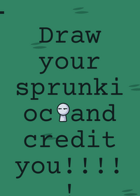 Draw your sprunki oc