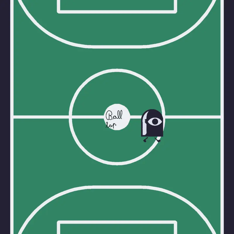 a barate copy of character ball by @clomb_
