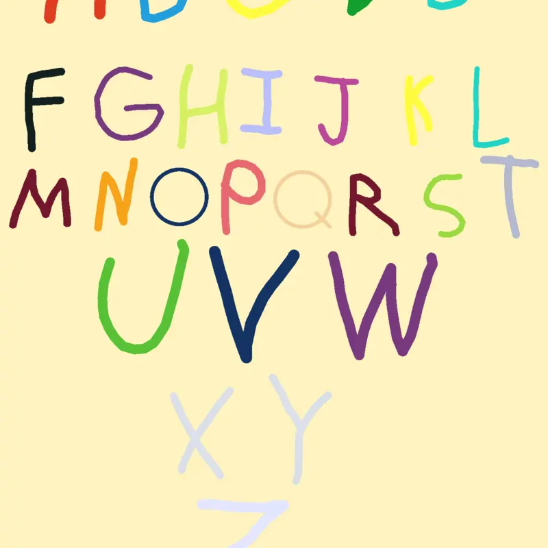Alphabet Playground Old by @CartoonOrange_OFFICAL