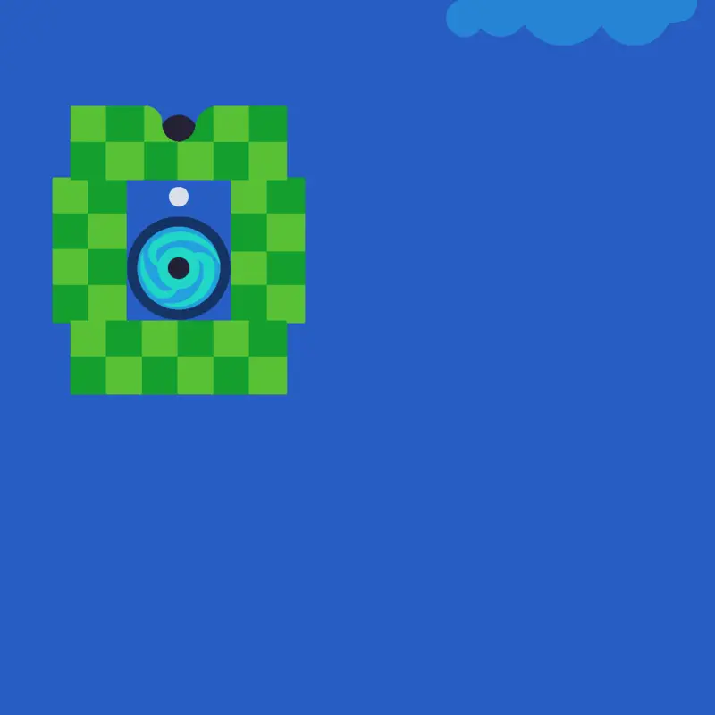 Hole in one. by @Pickle_Rhodes1
