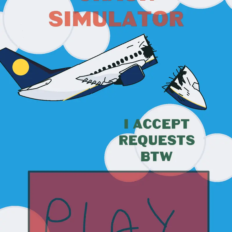 Plane crash simulator by @milado23