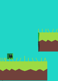 Green cube the game 2