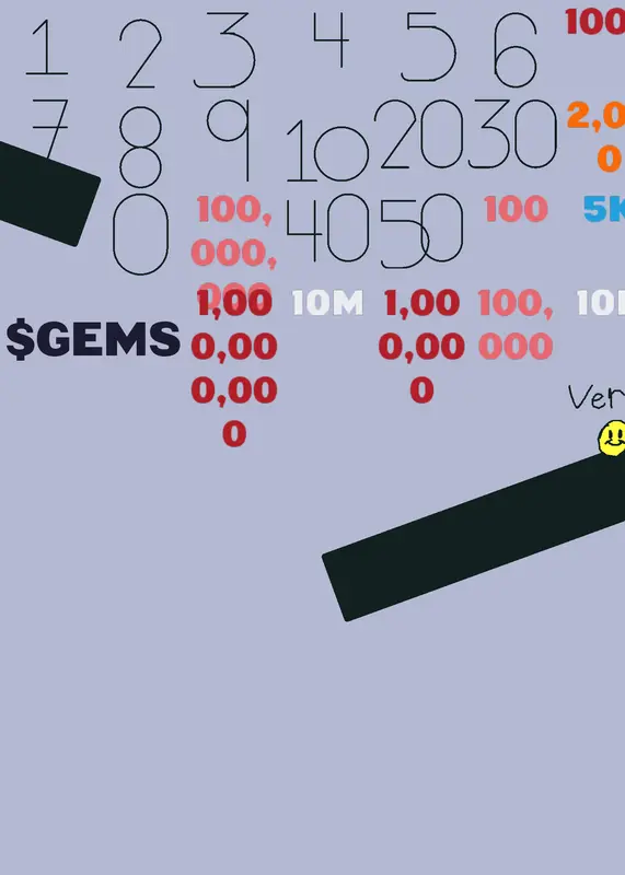 Numberblocks Put Your Gems Up! by @DanielleParker
