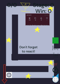 The maze game but its slingshot game collect...