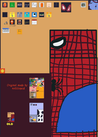 Spider verse eating