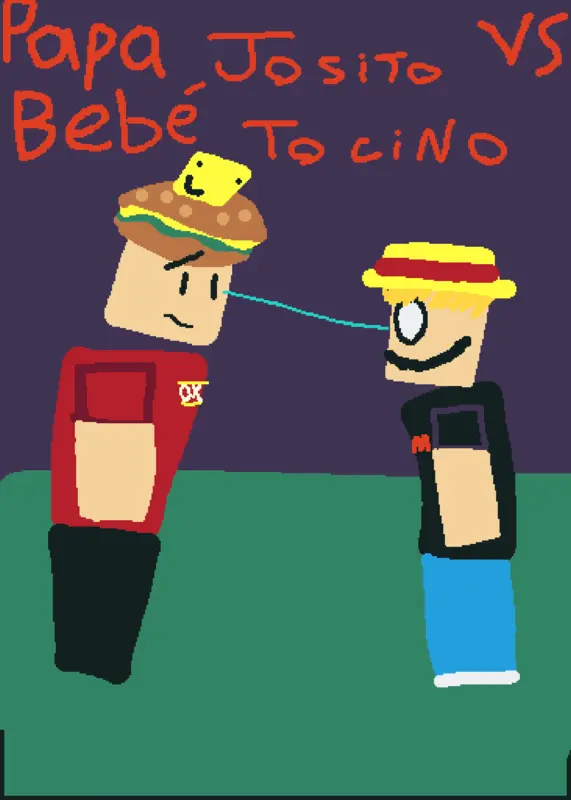 Papa JOSITO VS Bebe tocino by @Josito086