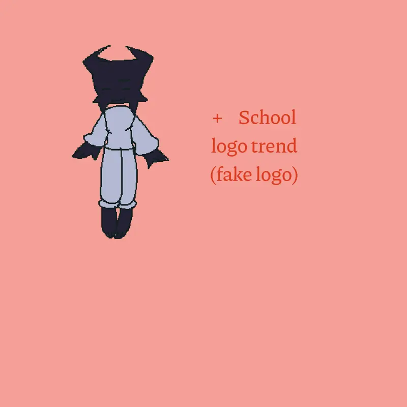 Twixxel school logo. (Fake) by @oll13ismyn4m3_ocz