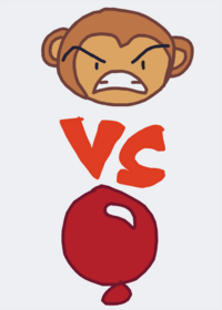 Monkeys vs Bloons td [Bloons td 6 inspired...
