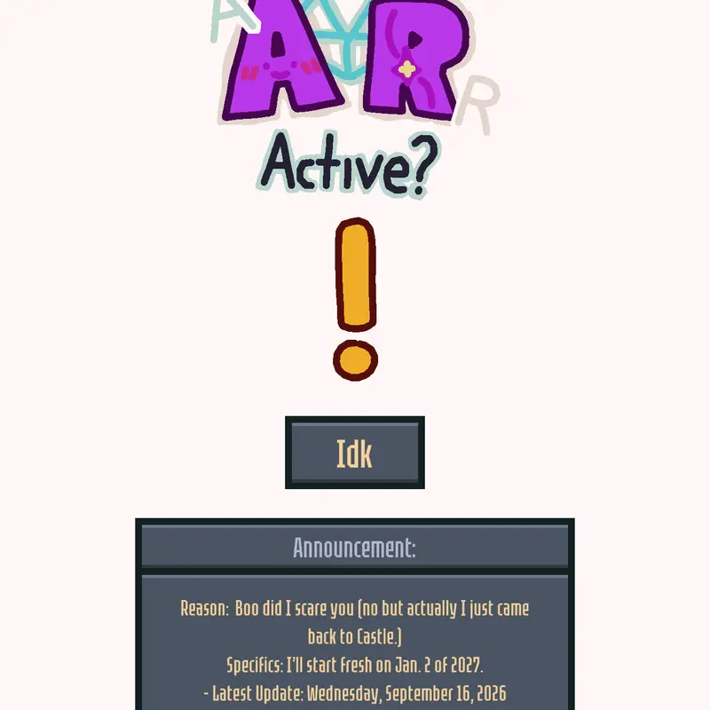 Am I Active!? by @-AngeloR-