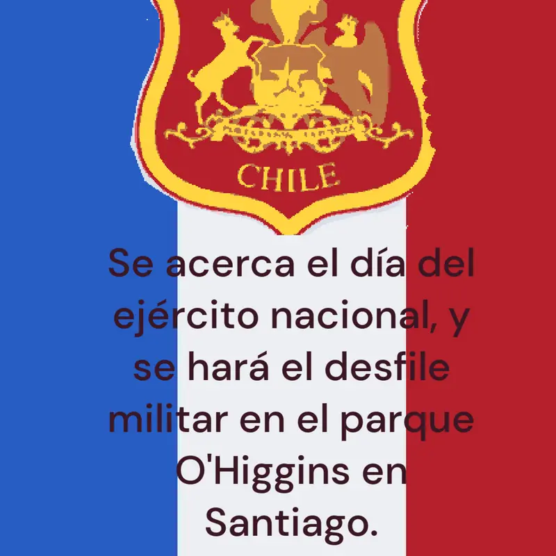 Se acerca el día del ejército by @Unchileno2014_Castle