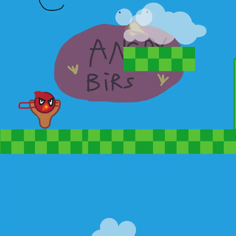 Copy of angry birds by @ProhibedMakeGames