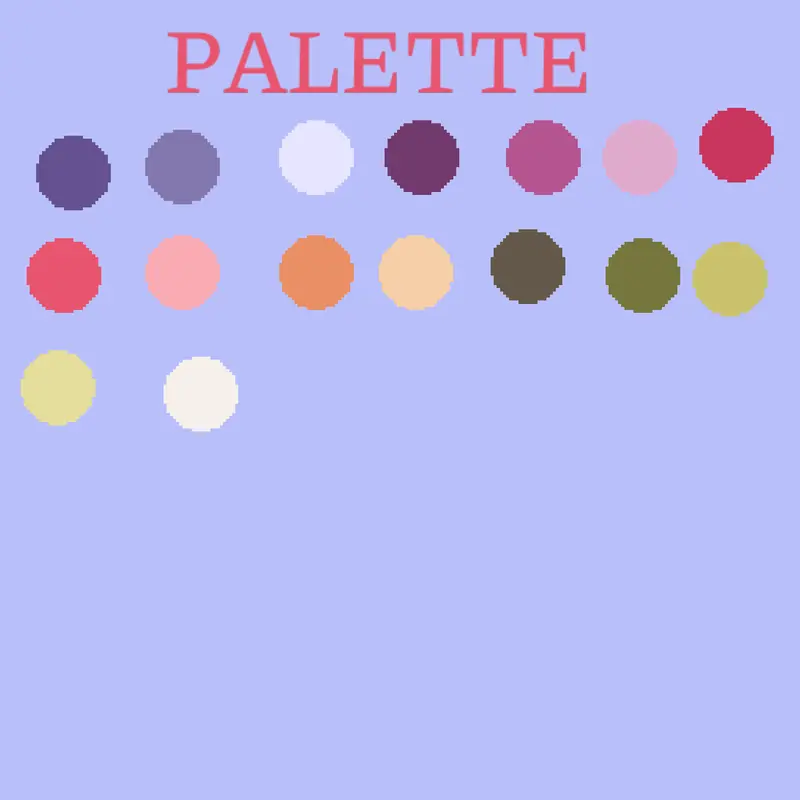 First palette in this account by @SophiaDael