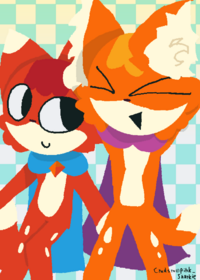 Dont say y crismon is weird but i tried my...
