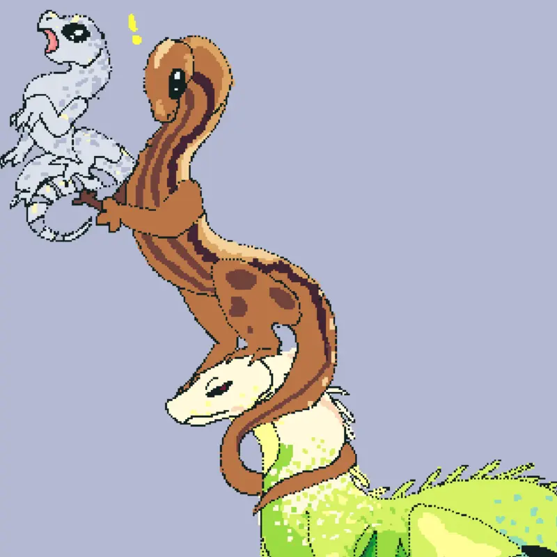 LIZARD GROUP!! by @Someone_youdontknow