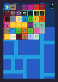 GEOMETRY DASH BUTTON