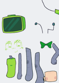 Dandysworld body parts puzzle!