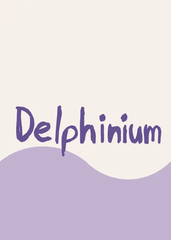 Delphinium by @Kyle_Decks