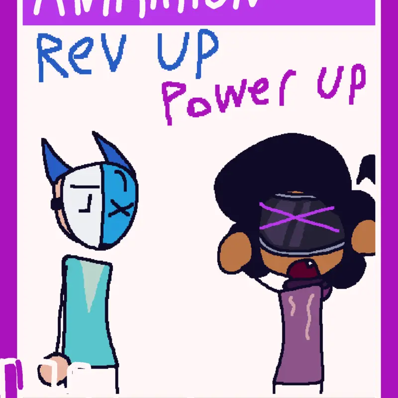 Rev Up Power Up by @LuAnimates