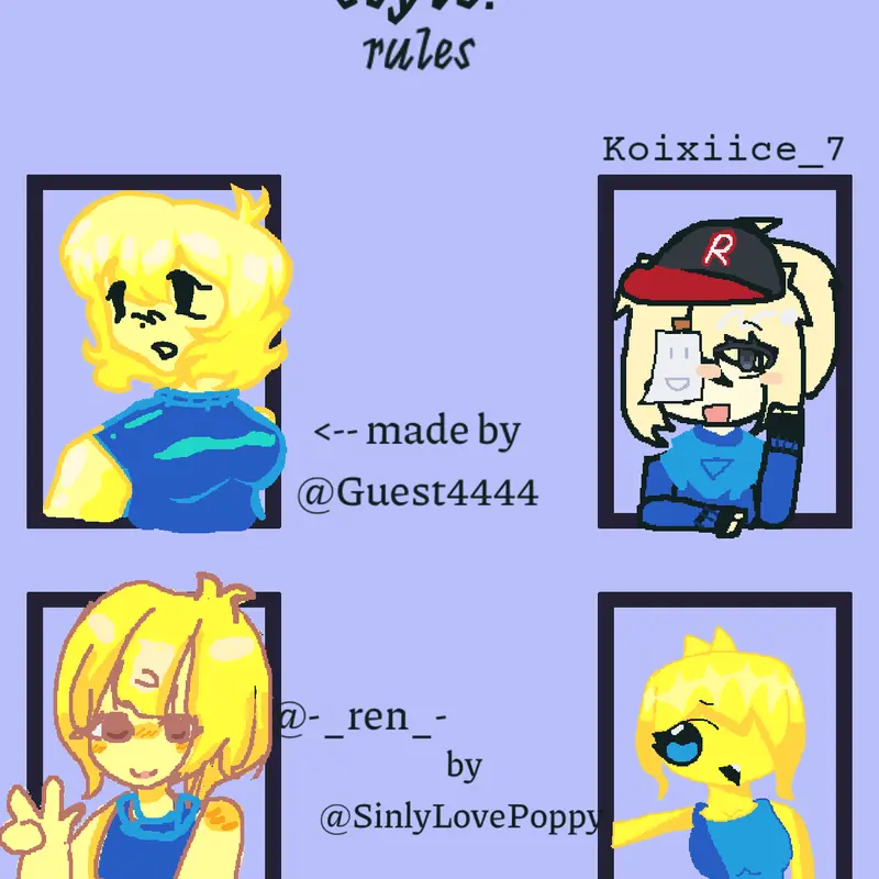 Game by @SinlyLovePoppyAndZoey