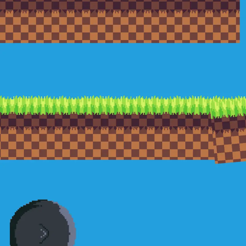 Sonic exe repixeled by @taronm