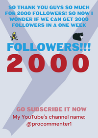 2000 followers…