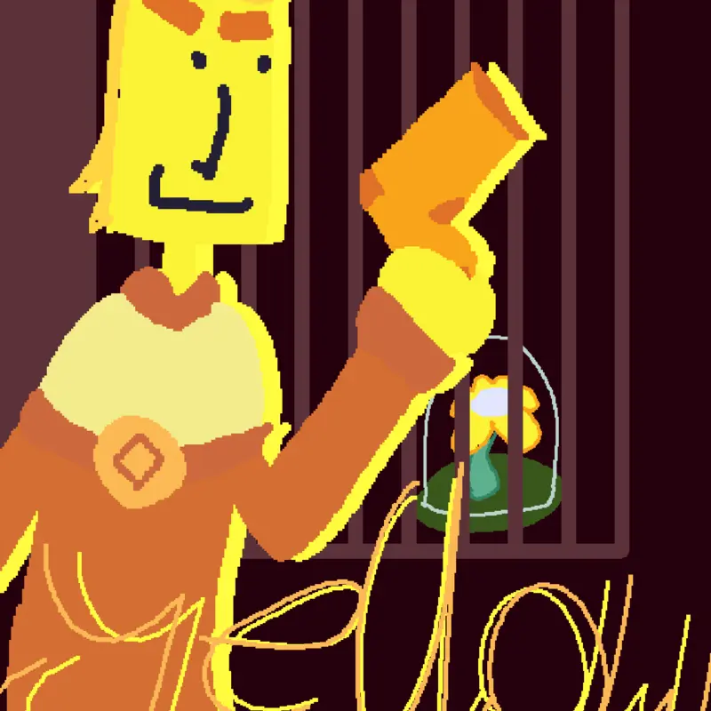 Yellow deltarune by @hollywoodhehe