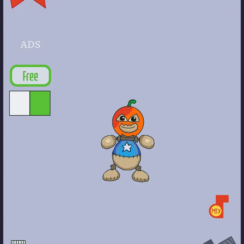 Kick the buddy ragdoll by @-Gzebb4_XDMCRXANDCASTLE-