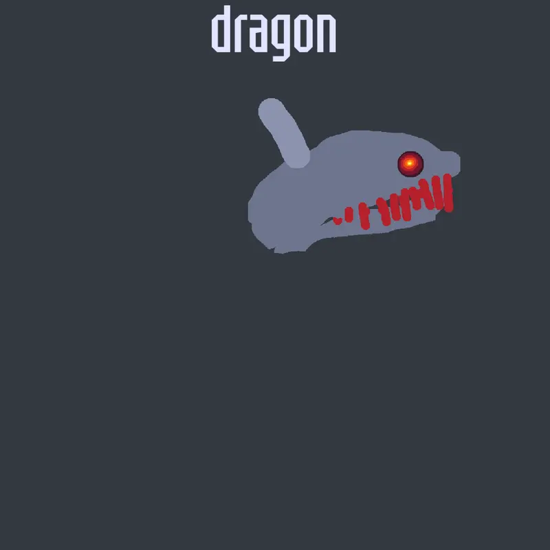Roogy the robot Dragon! by @stickman_yellow_sans