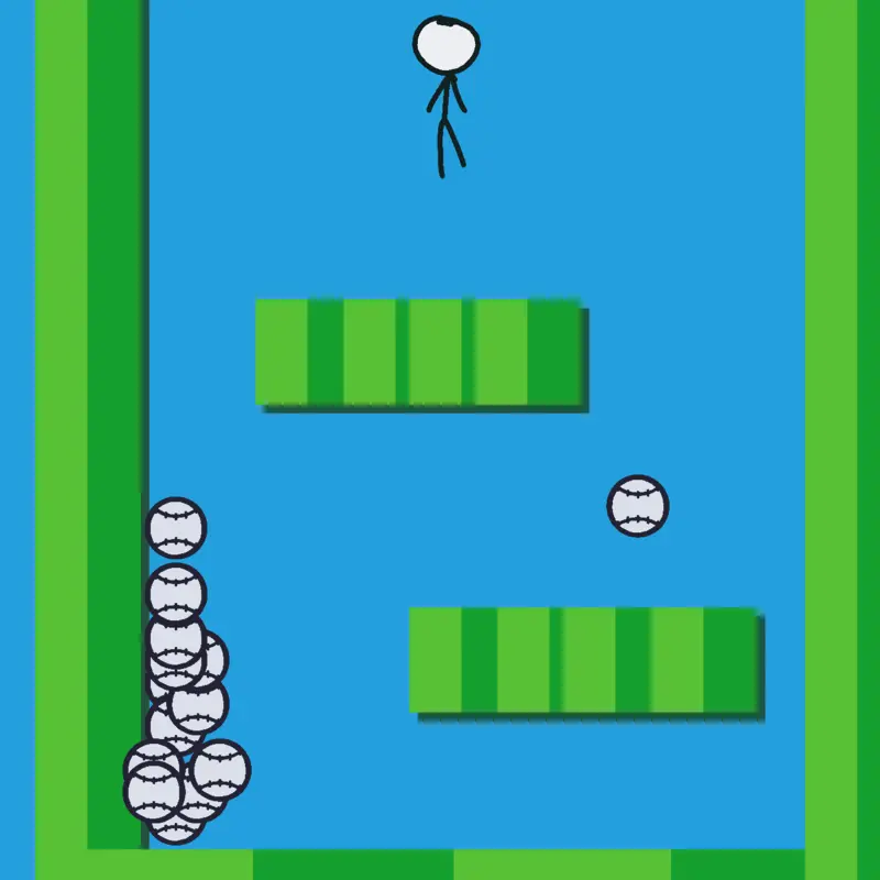 Physics engine kinda by @IsaacD1