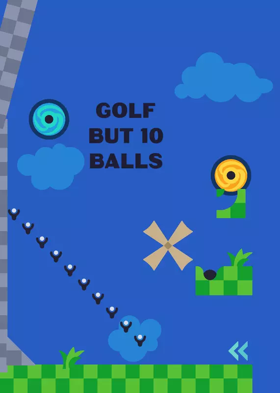 GOLF BUT 10 BALLS by @Edgar4
