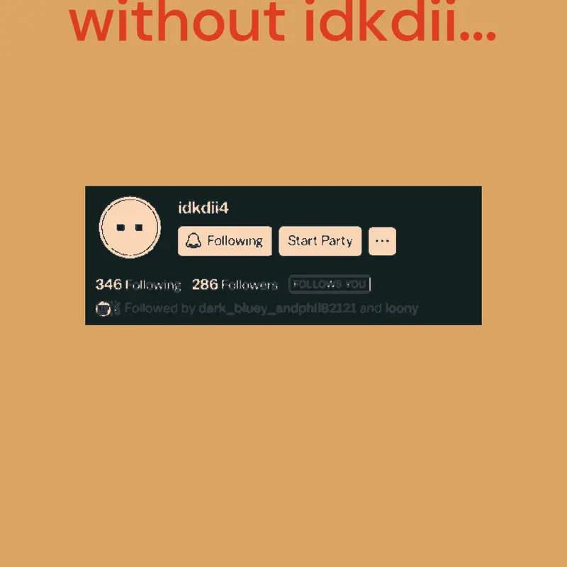 this is so sad… i miss idkdii.. by @Wes202am