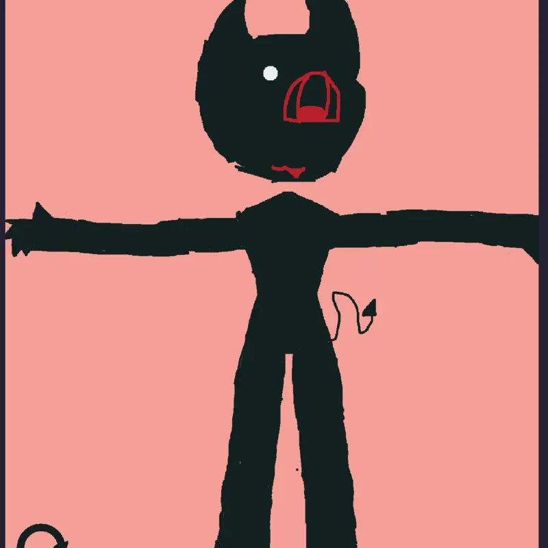 Play with a black demon! : ) by @DaisyC1